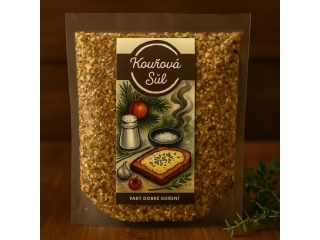 Kouřová sůl, hrubozrnná, 80g