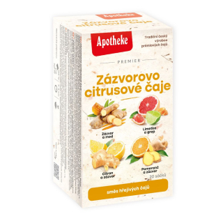 Apotheke čaj Zázvorovo-citrusové 4v1