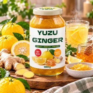 Yuzu Tea  Zázvor 1000g