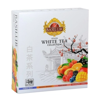 BASILUR White tea ceylon collection 40x1,5g