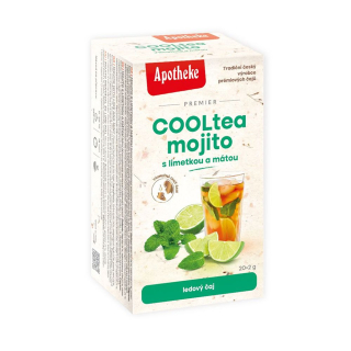 Apotheke COOLtea Mojito s limetkou a mátou čaj 20x2g