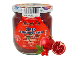 Pečený čaj Notea - Šípek a Granátové jablko se zázvorem 430ml