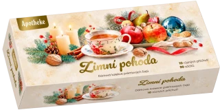 Apotheke Dárková kolekce Zimní pohoda – 90 nálevových sáčků